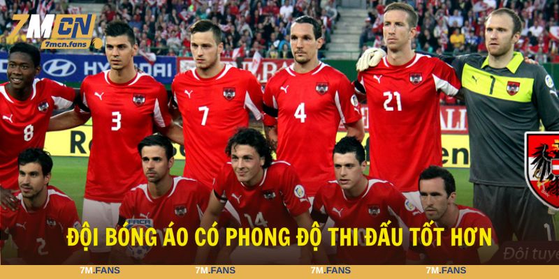 Đội bóng đá Áo giành lợi thế tốt hơn trong trận sắp tới