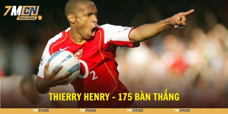 Thierry Henry có thành tích khủng tại giải Premier League 